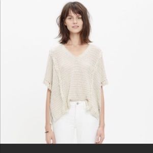 Madewell fringe top